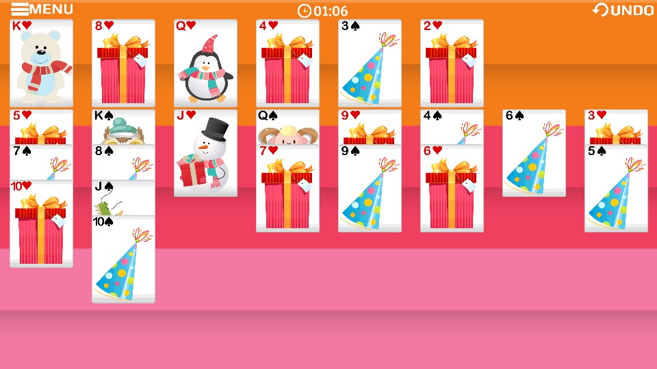 Holiday Freecell-Free Version截图5