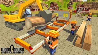 Wood House Construction Simulator 2018截图4