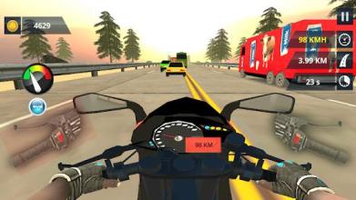 Traffic Motorbike Racer: Highway Rider 3D截图4