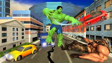 Incredible Monster Superhero Grand City Battle截图1