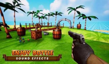 Real Action Bottle Shooter Gun Strike Expert Game截图2