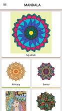 Mandala Coloring Book - Free Coloring Game截图1