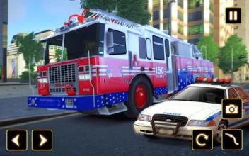 City Firefighter Rescue 3D截图2