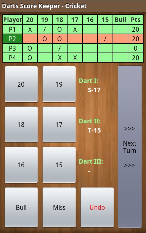 Darts Score Keeper截图3