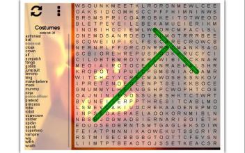 Halloween Word Search Puzzles截图2