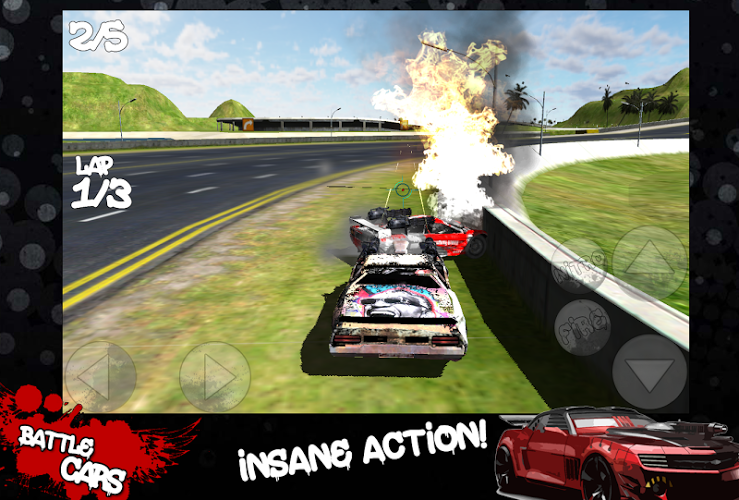 Battle Cars Action Racing 4x4截图1