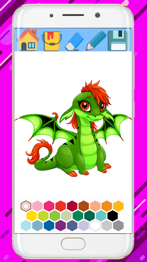 Dragon Coloring Book - Coloring Dragon 2018截图5