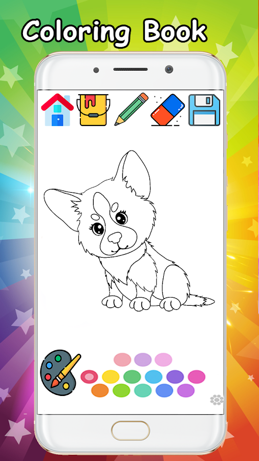 Dogs Coloring Book - Coloring Dogs Pages截图4