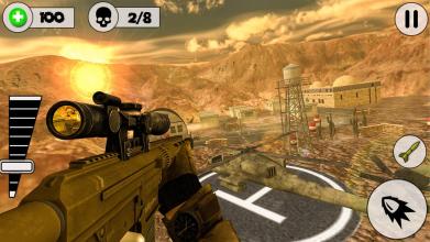 Mountain Sniper Gun Shooter: Top Shooting Game FPS截图2