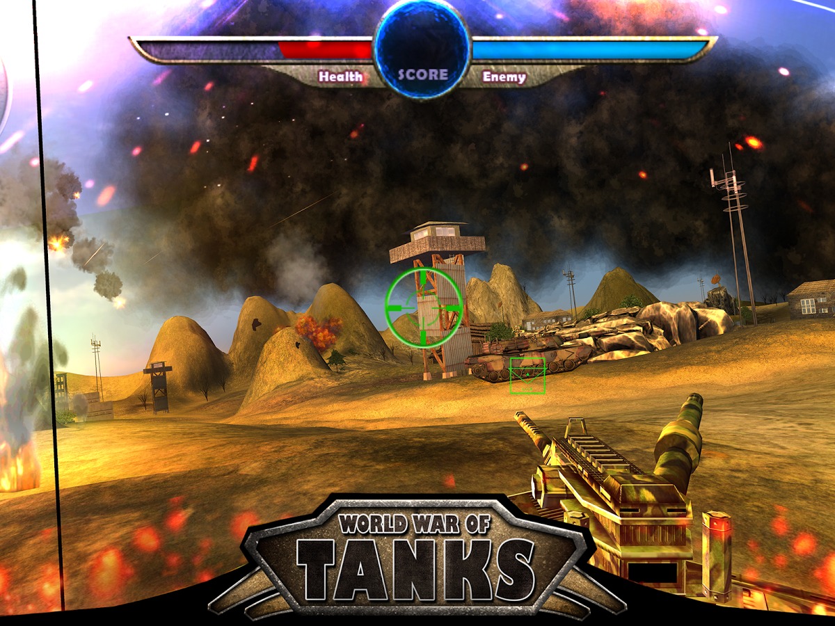 坦克3D大战：大战争截图2
