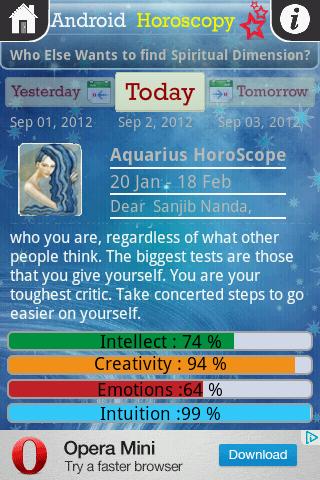 Android Horoscopy截图5