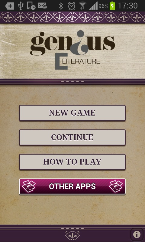 Genius Literature Quiz Lite截图1