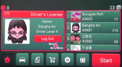 Driving in Race with Time截图2