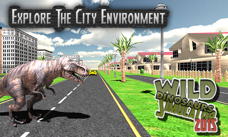 Wild Dinosaur Simulator 2015截图5