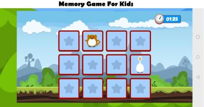 Memory Game for kids : Animals,monsters,emojis截图2