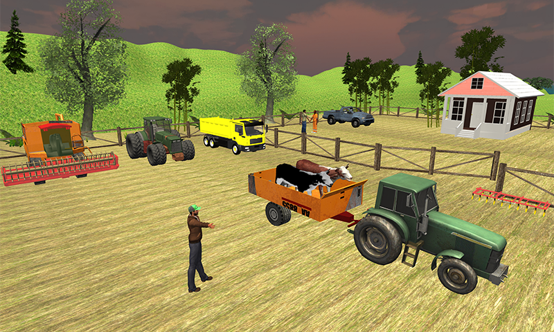 Tractor Farming Simulator 3D 2018截图5