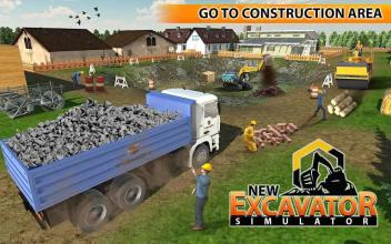 Excavator Simulator 3D - Construction & Cargo Sim截图3