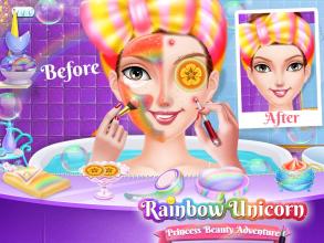 Rainbow Unicorn - Princess Beauty Adventures截图3