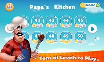 Papa's Cooking Story : Chef Dash截图1