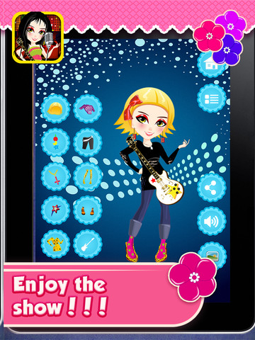 Rockstar Girl Dressup截图5