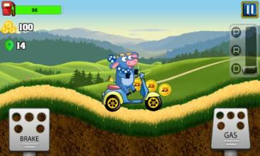 Little Dora Scooter Climbing - dora games for kids截图5