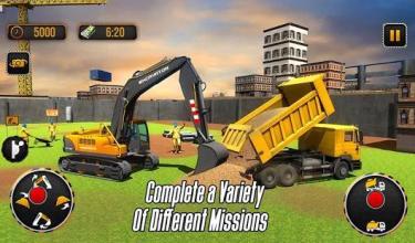 City Heavy Excavator: Construction Crane Pro 2018截图2