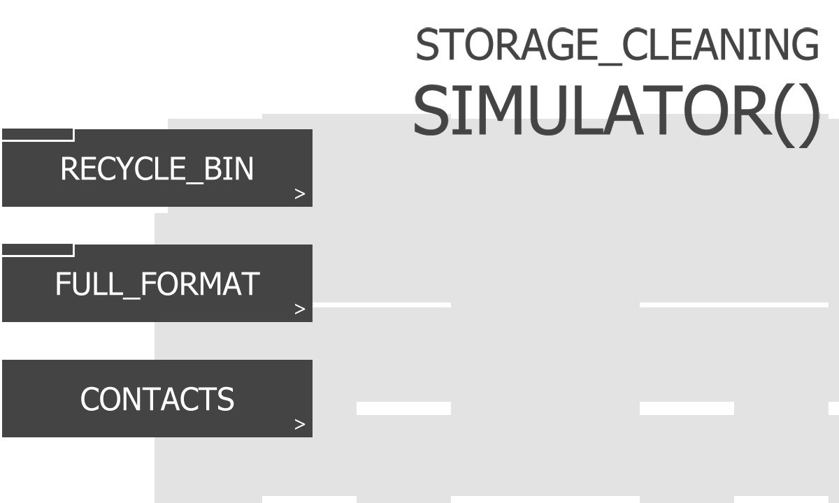 Storage Cleaning Simulator截图5