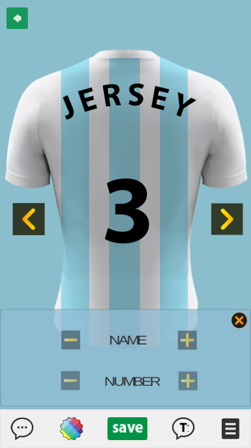 Jersey shirt fun截图1