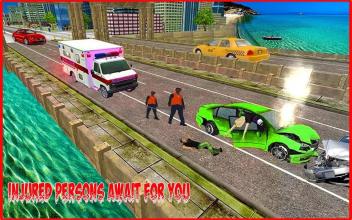 Ambulance Rescue City Duty Game截图1