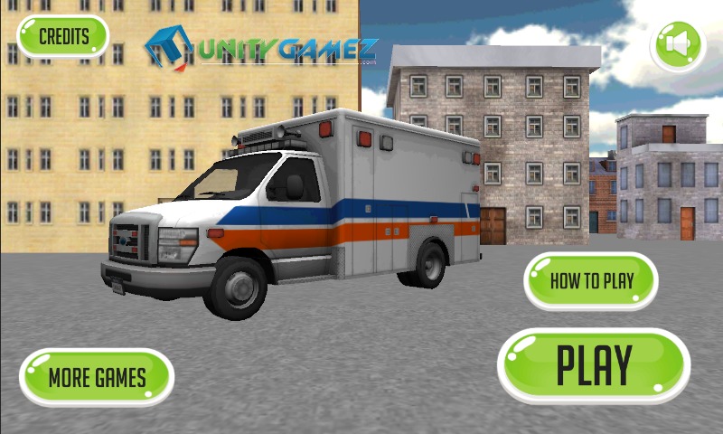 Ambulance Parking 3D截图1