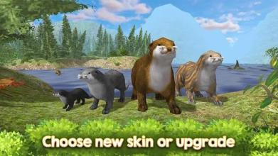 Otter Wildlife Survival Simulator 3D截图1