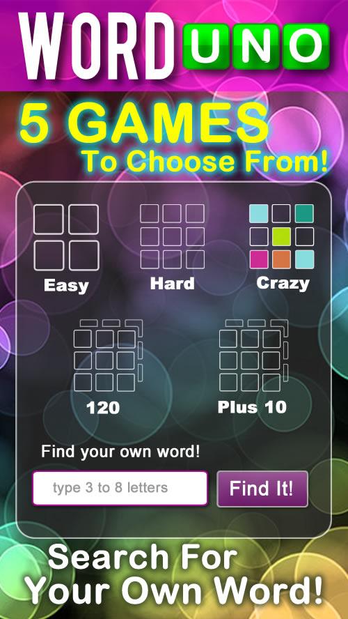 WordUno - Word Search Puzzle截图2