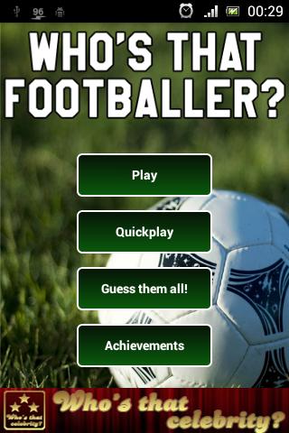 Who's that footballer?截图1