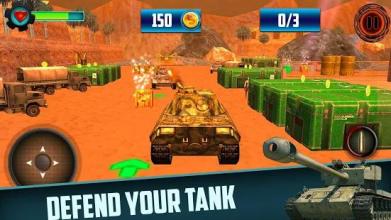 Tank Titans Attack - War Tanks Shooting Game 3D截图2