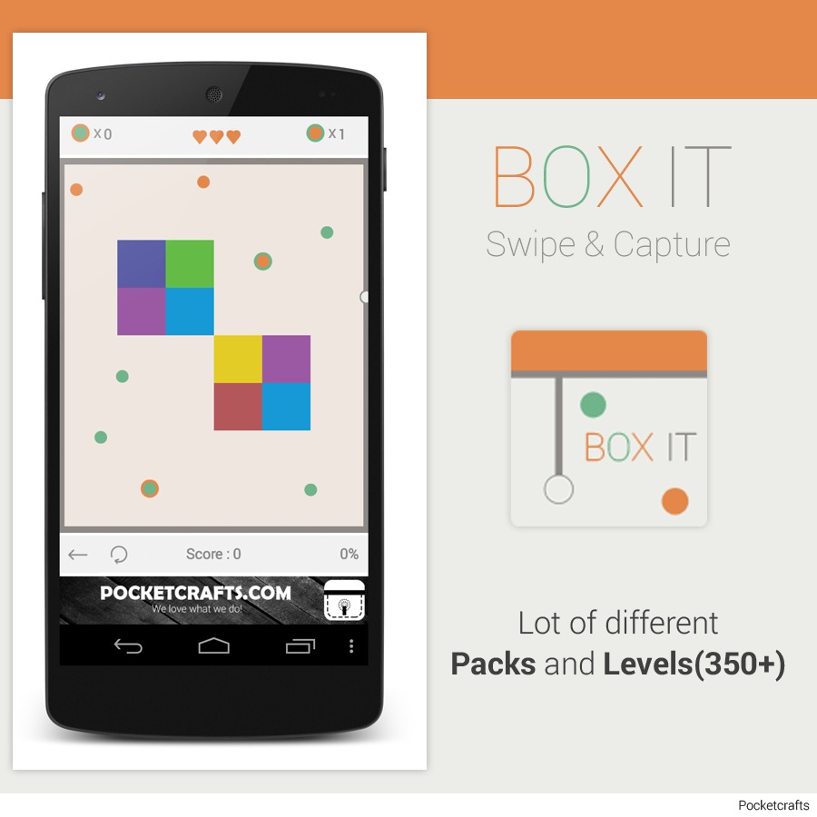 Box It - Capture the Dots Game截图3