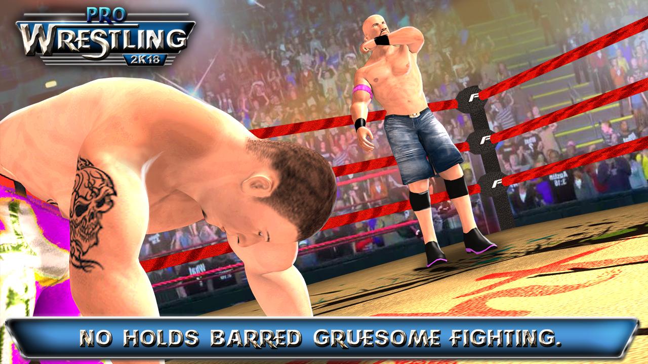 Pro Wrestling - Free Wrestling Games : 2K18截图2