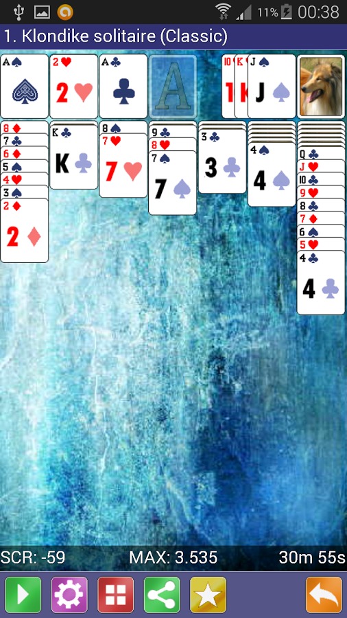 Solitaire 4x1截图3