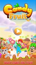 Candy Fruit Land - Fruit Crush Mania - Jam Match 3截图1