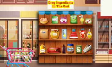 Bake a cake boss – bakery cake making games截图2