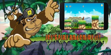 Power Kong Jungle Run截图2