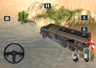 Offroad US Army Truck Driving : Desert Drive Game截图3