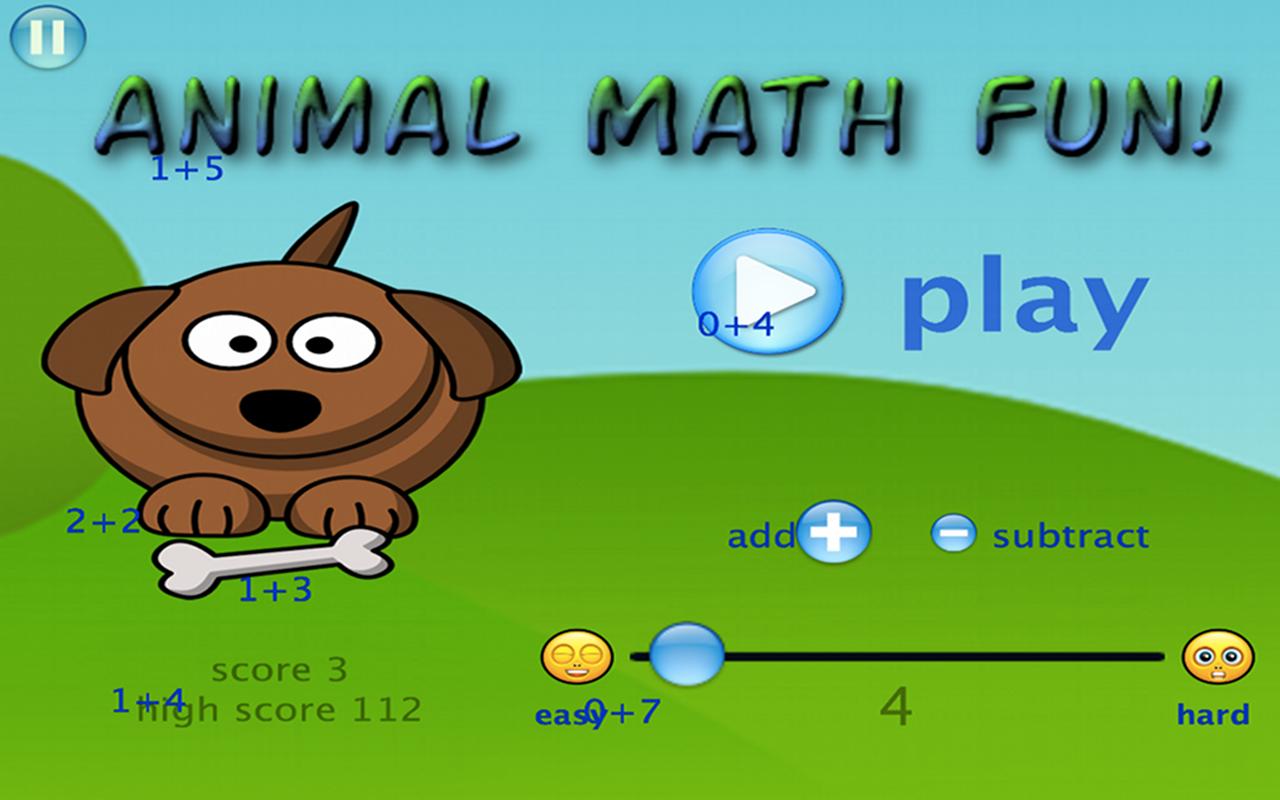 Animal Math Fun Free!截图1