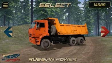 Simulator Russia Truck 4x4 Offroad截图3