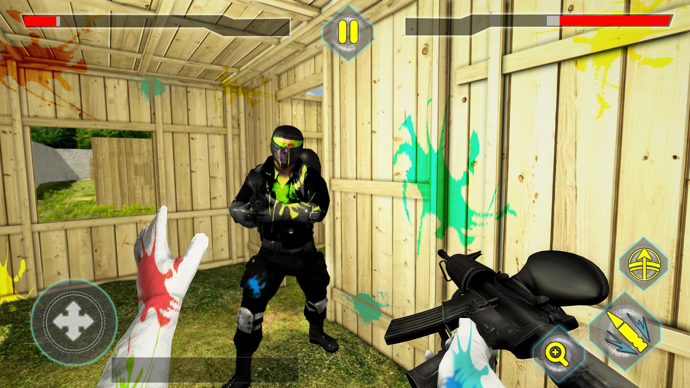 Paintball Shooting Arena: Real Battle Field Combat截图2