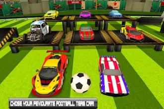 Car Soccer Stunt 2018 : World Football Car Stunt截图4