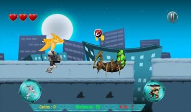 Robot Spider Transform Run: Dinosaur Kill Quest截图4