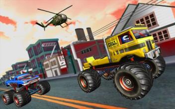 monster truck rally driver racing: high speed race截图5