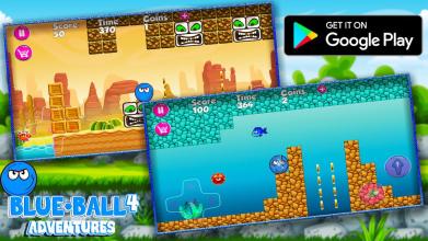 Blue Ball 4 : In the Wild Jungle Adventures截图3