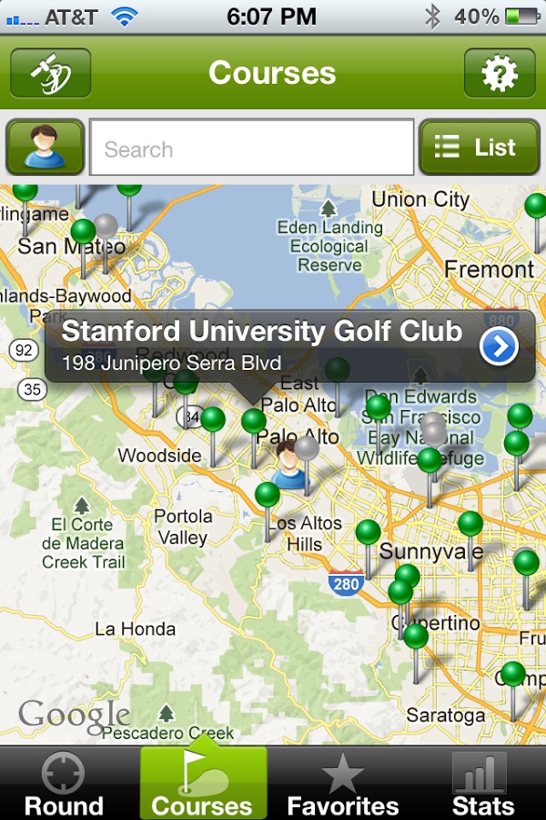 Free Golf GPS for Android 2.3截图3