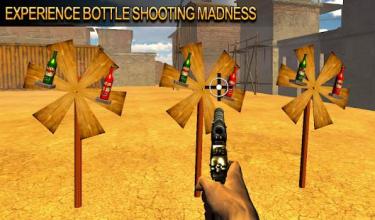 Bottle Shoot Game 3D – Real Shotgun Shooter 2018截图1